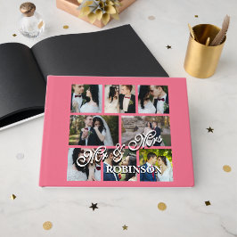 Visitas 8 Colagem de Fotografias Livro de Convidados do Ca