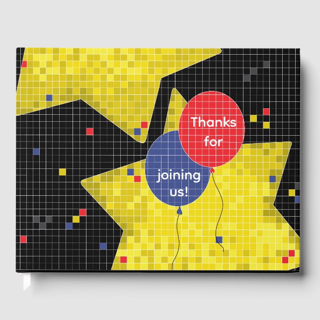 Visitas BM Bat Mitzvah Jogo Sobre O Livro De Convidados (Frente)