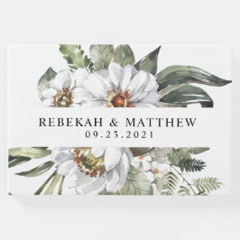 Visitas Boêmia Botânica Branca | Livro de convidados