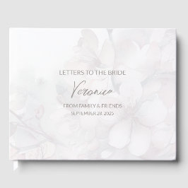 Visitas Cartas para o Livro de Convidados do Notebook Brid
