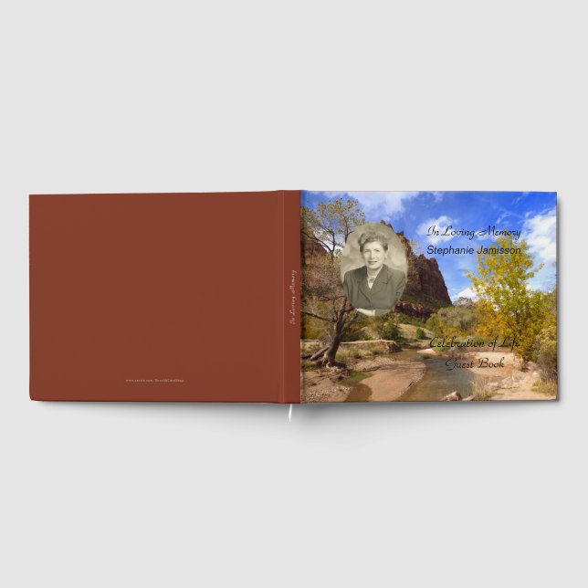 Visitas Celebração do Livro de Convidados da Vida com Foto (Completo)