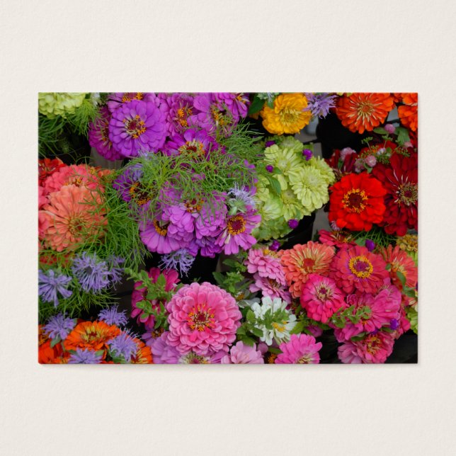 Visitas coloridas vibrantes (Frente)