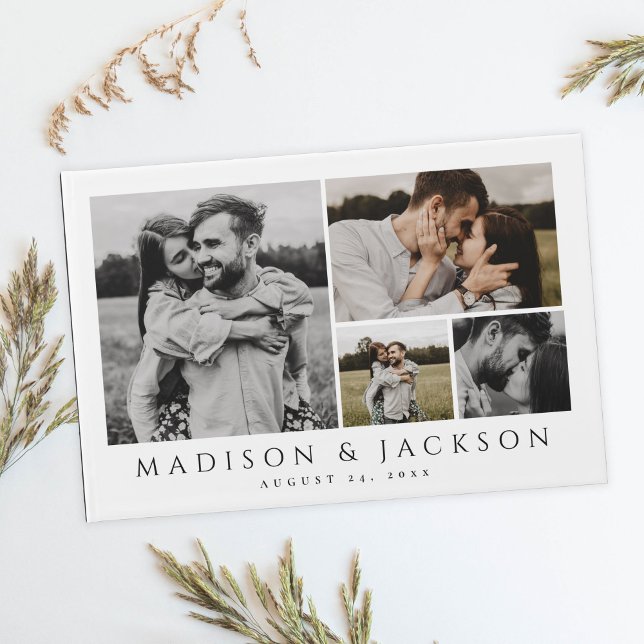 Visitas Elegante Moderno Quatro Fotografias do Livro de Co (Criador carregado)