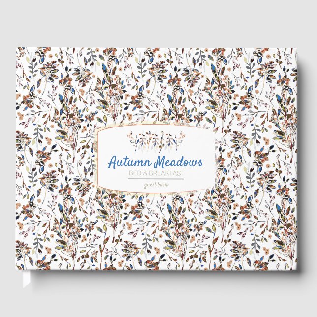 Visitas Férias Aluguer Livro de Convidados Elegante Deixa  (Frente)