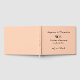 Visitas Festa de 50 anos do Livro de Convidados Personaliz