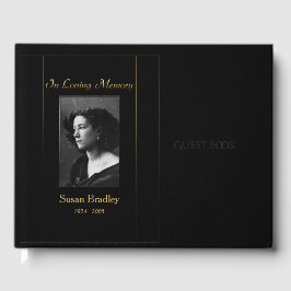 Visitas Foto do Livro de Convidados Funerais com canalizaç