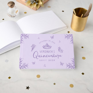 Visitas Foto Personalizada Livro de Convidados da Quincean