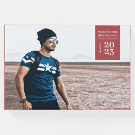 Visitas Guia Foto Simples Graduação Livro de Convidados Ve