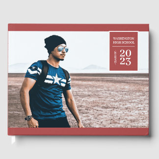 Visitas Guia Foto Simples Graduação Livro de Convidados Ve