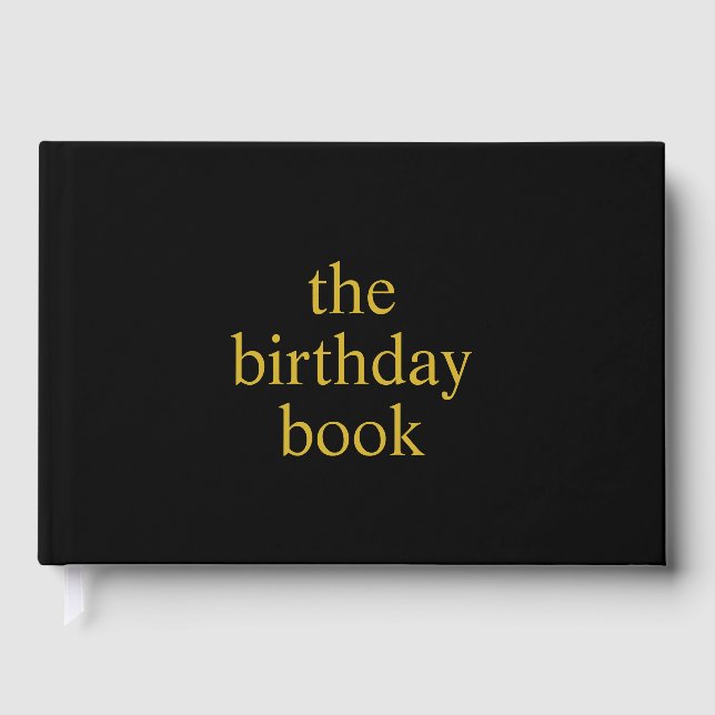 Visitas Livro de Aniversário para o Primeiro Presente de A (Frente)