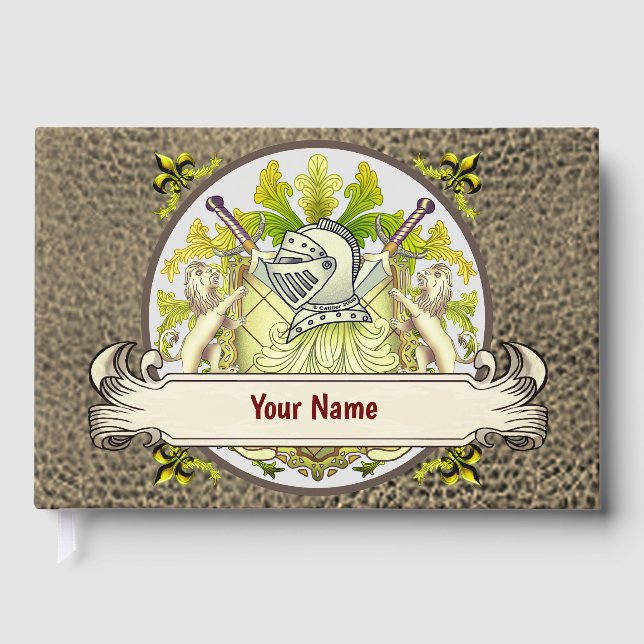 Visitas Livro de Apelido da Família Green Knight (Frente)