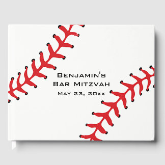 Visitas Livro de Convidado do Design de Baseball Softball