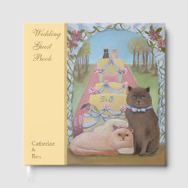 Visitas Livro de Convidados "12 x 12" Amarelo