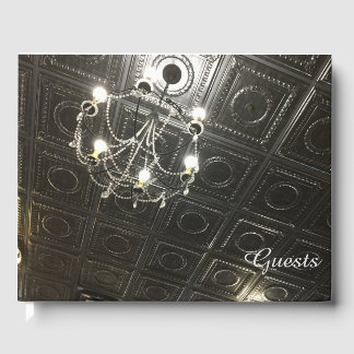 Visitas Livro de Convidados Chandelier