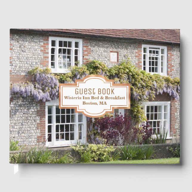 Visitas Livro de Convidados da Hospitalidade Fotográfica P (Frente)