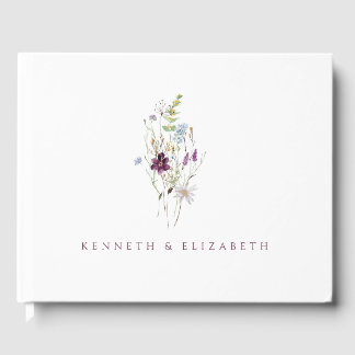 Visitas Livro de Convidados das Flores Selvagens