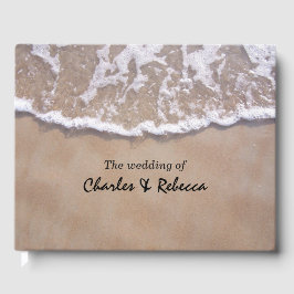 Visitas Livro de Convidados de Casal Beach Theme