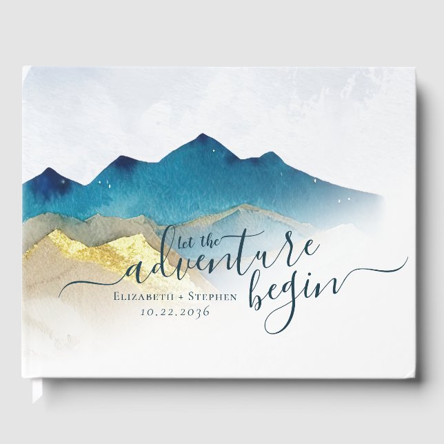 Visitas Livro de Convidados de Casamento (Frente)