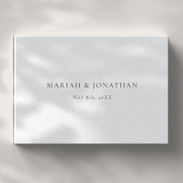 Visitas Livro de Convidados de Casamento de Recepção Elega