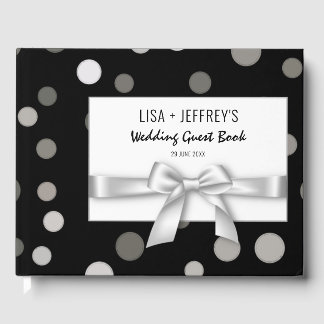 Visitas Livro de Convidados de Casamento Minimalista