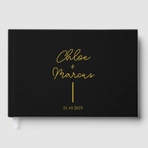 Livro de Convidados de Casamento Personalizado, Co