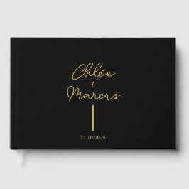 Visitas Livro de Convidados de Casamento Personalizado, Co