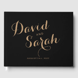 Visitas Livro de Convidados de Casamento Personalizado com