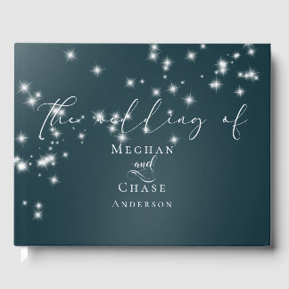 Visitas Livro de Convidados de Casamento |Starry Night