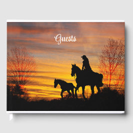 Visitas Livro de Convidados de Cavalaria Sunset