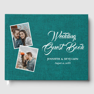 Visitas Livro de Convidados de Fotos de Casamento da Ruptu