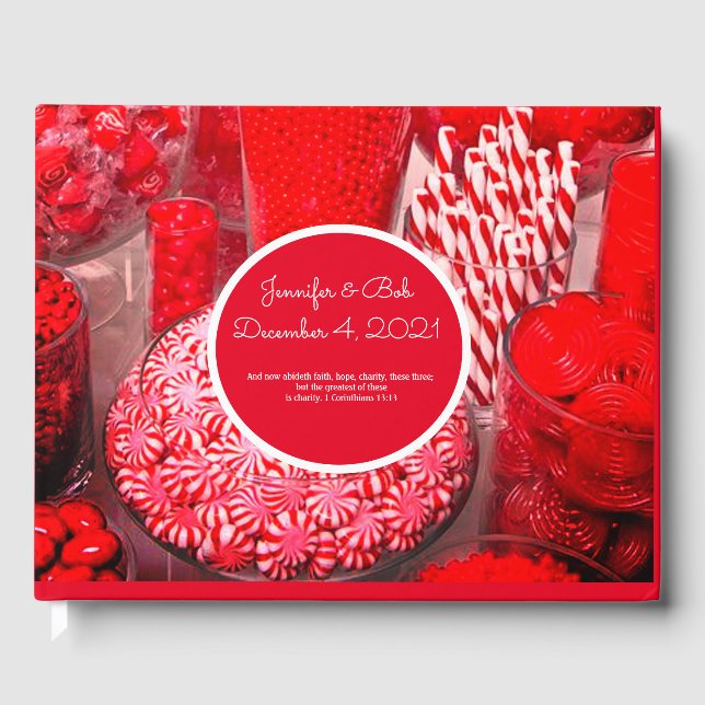 Visitas Livro de Convidados de Natal (Frente)