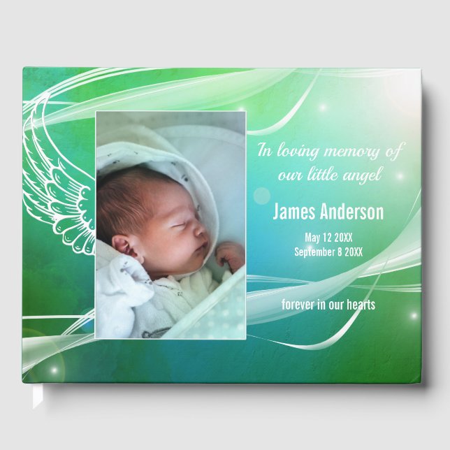 Visitas Livro de Convidados do Anjo da Foto (Frente)