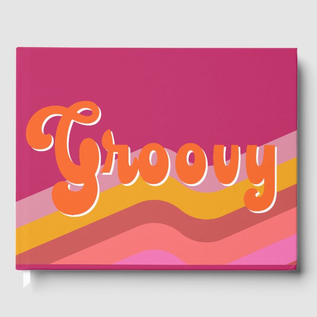 Visitas Livro de Convidados do Groovy Party (Frente)