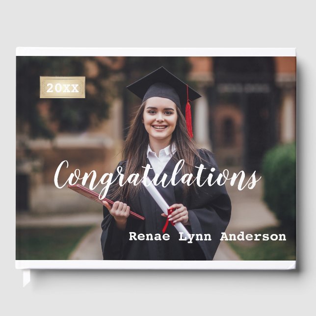 Visitas Livro de Convidados para Graduação (Frente)