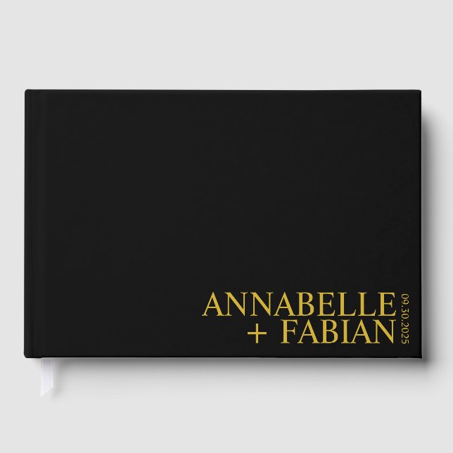 Visitas Livro de Convidados Personalizado, Gue de Casament (Frente)