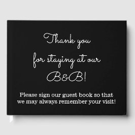 Visitas Livro de Convidados Simples e Elegante