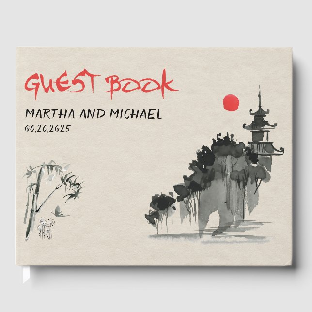 Visitas Livro de Convidados sobre Casamento Parecido com J (Frente)