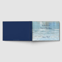 Livro de Hóspedes Abstrato Reflexo Bed & Breakfast