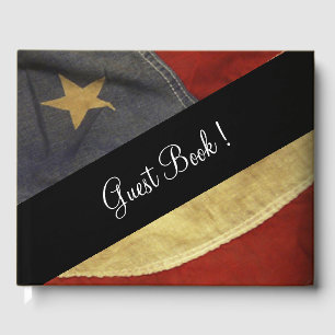 Visitas Livro de hóspedes do casamento da bandeira