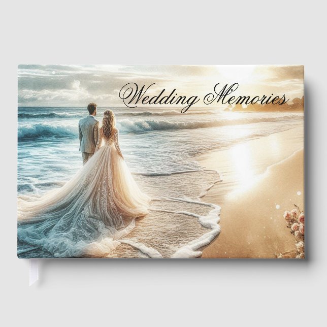 Visitas Livro de Memórias de Casamento (Frente)