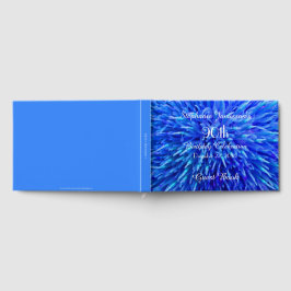Visitas Livro de Memórias/Festa de Aniversário Abstrato Az