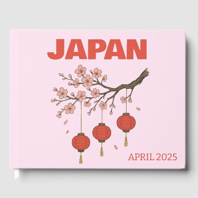 Visitas Livro de mesa de centro de viagem ao Japão (Frente)