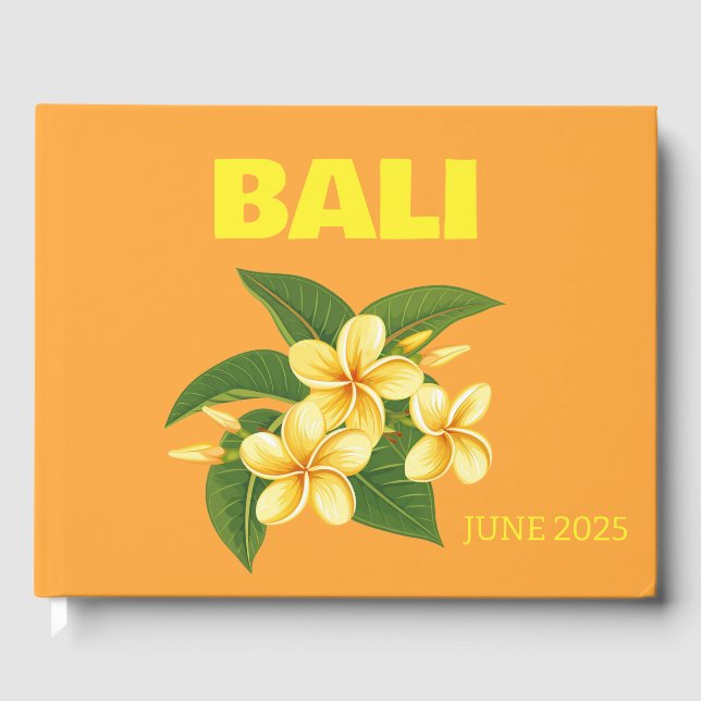 Visitas Livro de mesa de centro de viagem para Bali (Frente)
