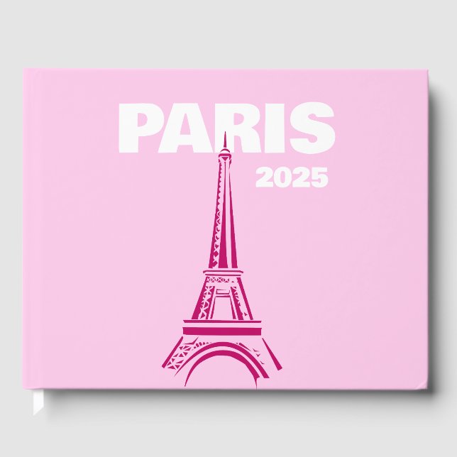 Visitas Livro de mesa de centro de viagem para Paris (Frente)