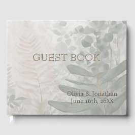 Visitas Livro de Presença para Casamento na Floresta Nebul