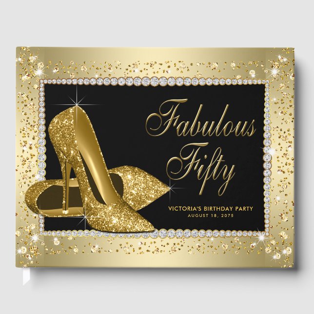 Visitas Livro de Presentes de Aniversário de 50 Anos de Mu (Frente)