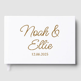 Visitas Livro de Presentes de Casamento Personalizado, Rec