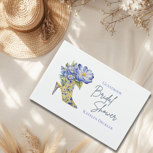 Visitas Livro de Presentes de Chuveiro de Noiva Moderno e  (Criador carregado)