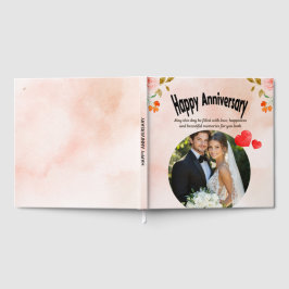Visitas Livro de Registro de Aniversário Feliz