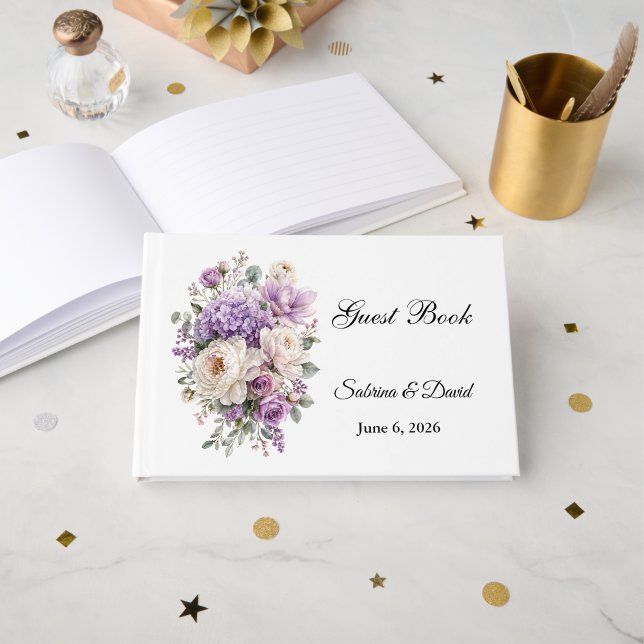 Visitas Livro de Registro de Casamento (Frente aberta)
